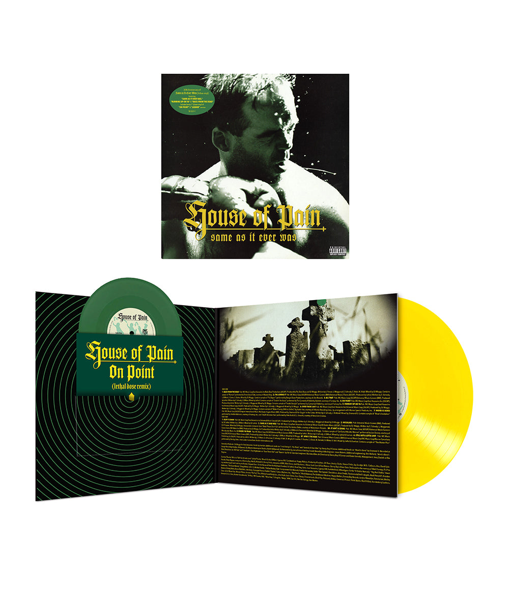 HOP Same As It Ever Was Vinyl (Yellow w/ Bonus Green 7")